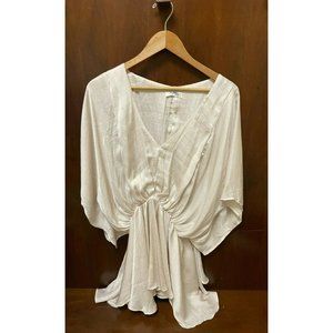 Silk Flowing Top/Dress (see photo measurements) S